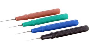 Kit of 4 ESD Colored Oilers, ESD Plastic, Fine / Pointed / Extra Fine / Medium / Large